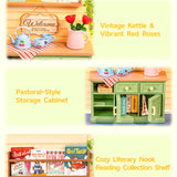 Super Creator Sunshine Sip Porch Mini DIY Miniature House