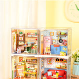 Super Creator Sunshine Sip Porch Mini DIY Miniature House