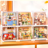 Super Creator Sunshine Sip Porch Mini DIY Miniature House