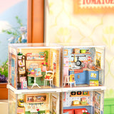 Super Creator Homely Baking Kitchen Mini DIY Miniature House
