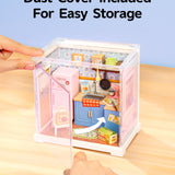 Super Creator Homely Baking Kitchen Mini DIY Miniature House