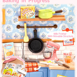 Super Creator Homely Baking Kitchen Mini DIY Miniature House
