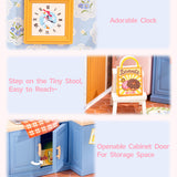 Super Creator Homely Baking Kitchen Mini DIY Miniature House