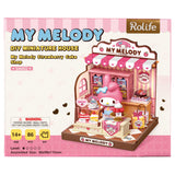 Super Creator Sanrio My Melody's Strawberry Cake Shop DIY Miniature House