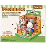 Super Creator Sanrio Pochacco's Lovely Bookstore DIY Miniature House