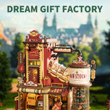 Dream Gift Factory Music Box DIY Mechanical Puzzle