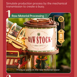 Dream Gift Factory Music Box DIY Mechanical Puzzle