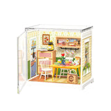 Super Creator Floral Dining Room Mini DIY Miniature House