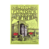 Ace Fulton's Day of the Dead Green Playing Cards