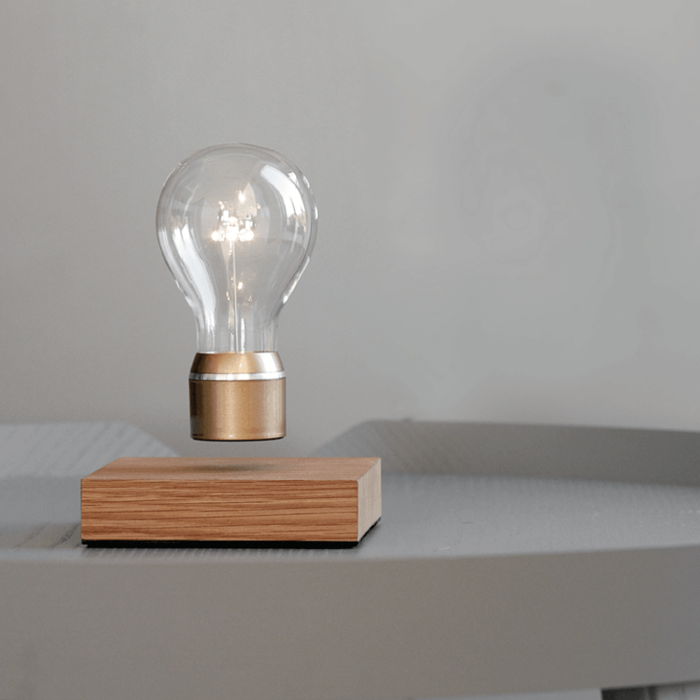 Flyte Buckminster Levitating Light Bulb RunIt Decks