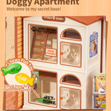 Super Creator Furry Friend's Home DIY Miniature House