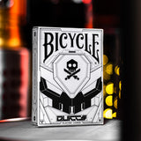 Bicycle Quiccs Ghost White Playing Cards