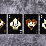 Bicycle Quiccs Ghost White Playing Cards