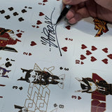 Bicycle Quiccs OG Black Uncut Sheet and Playing Cards Set
