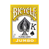 Bicycle Colored Rider Back Jumbo Index Yellow Playing Cards