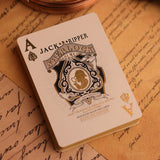 Jack the Ripper & Sherlock Holmes Castling Edition Gilded Playing Cards