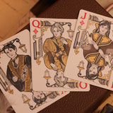 Jack the Ripper & Sherlock Holmes Castling Edition Gilded Playing Cards