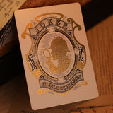 Jack the Ripper & Sherlock Holmes Castling Edition Gilded Playing Cards