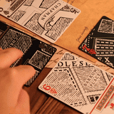 Jack the Ripper & Sherlock Holmes Checkmate Edition Gilded Playing Cards