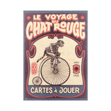 Le Voyage Du Chat Rouge Playing Cards