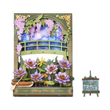 Glittering Water Lily DIY Puzzle Kit
