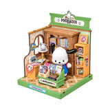 Super Creator Sanrio Pochacco's Lovely Bookstore DIY Miniature House