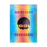 Moon White Holo Playing Cards