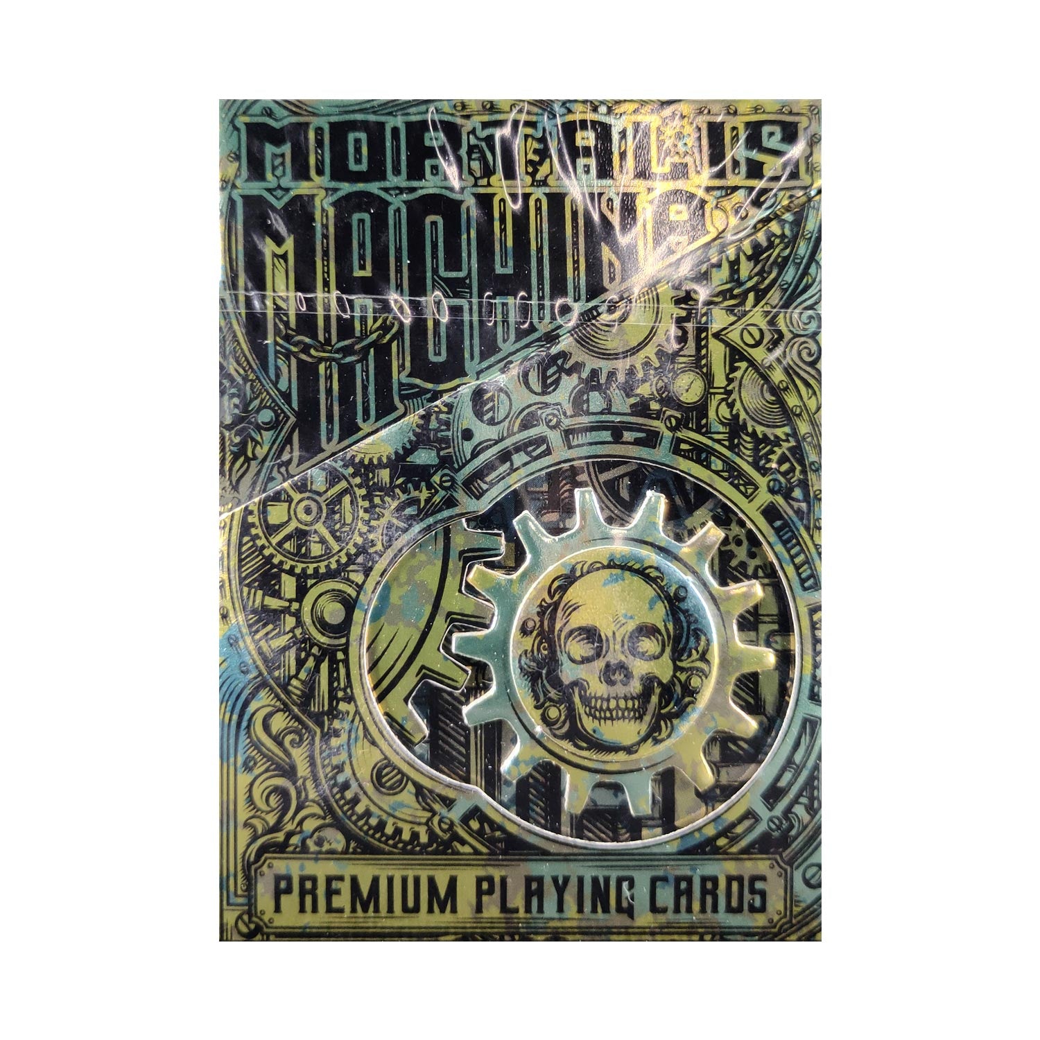 Mortalis Machina Cobalt Standard Edition Playing Cards – RunIt Decks