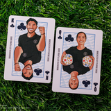 Manchester City Football Club Black Playing Cards