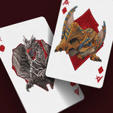 Monster Hunter Red Playing Cards