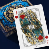 Monster Hunter Blue Playing Cards