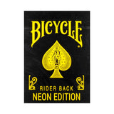 Bicycle Neon Yellow-Starburst Playing Cards