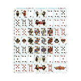 Bicycle Quiccs OG Black Uncut Sheet and Playing Cards Set