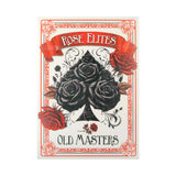 Rose Elites Old Masters Red (Marked) Playing Cards