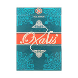 Oxalis Teal Playing Cards