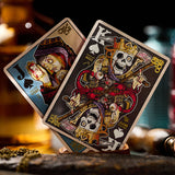 Odd Fellows Madame Laveau Gilded Playing Cards