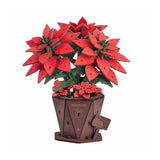 Poinsettia Flower DIY Puzzle Kit