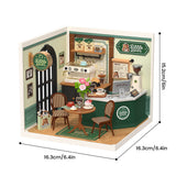 Super Creator Perfect Romance Café DIY Miniature House