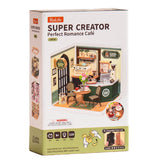 Super Creator Perfect Romance Café DIY Miniature House