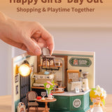 Super Creator Perfect Romance Café DIY Miniature House