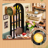 Super Creator Perfect Romance Café DIY Miniature House