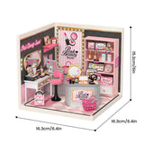 Super Creator Pink Beauty Secret DIY Miniature House