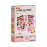 Super Creator Pink Beauty Secret DIY Miniature House