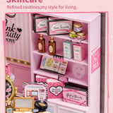 Super Creator Pink Beauty Secret DIY Miniature House