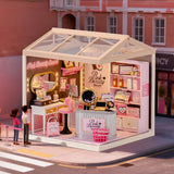 Super Creator Pink Beauty Secret DIY Miniature House