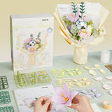 Wooden Spring Time Bouquet DIY Mechanical Puzzle