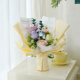 Wooden Spring Time Bouquet DIY Mechanical Puzzle