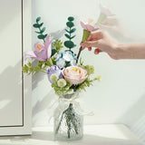 Wooden Spring Time Bouquet DIY Mechanical Puzzle