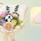 Wooden Spring Time Bouquet DIY Mechanical Puzzle