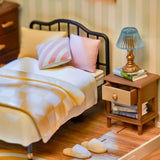 Sweet Dream Bedroom DIY Miniature House Puzzle Kit